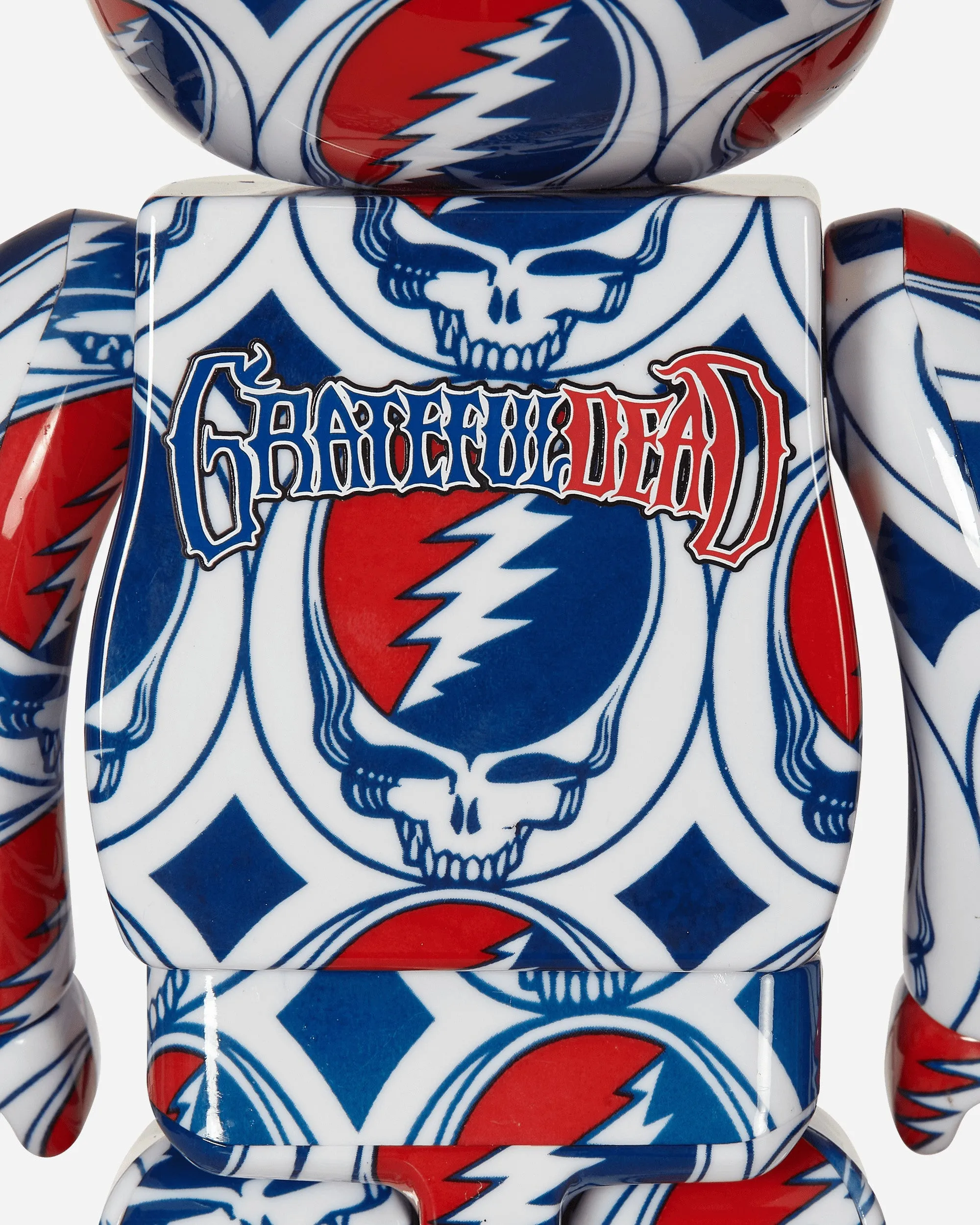 100% 400% Grateful Dead - Steal Your Face Be@rbrick Multicolor