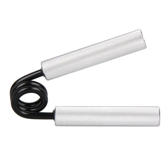 150lbs Adjustable Hand Grippers Stronger Man Dynamometer Wrist Muscle Strength Handle Heavy Grips Exerciser Training Silver/Gold