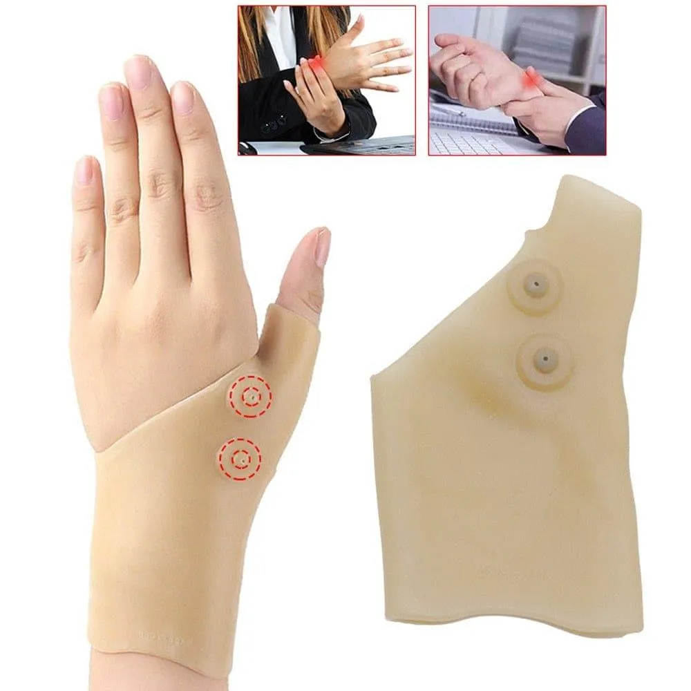 1Pc Magnetic Therapy Wrist Hand Thumb Support Glove