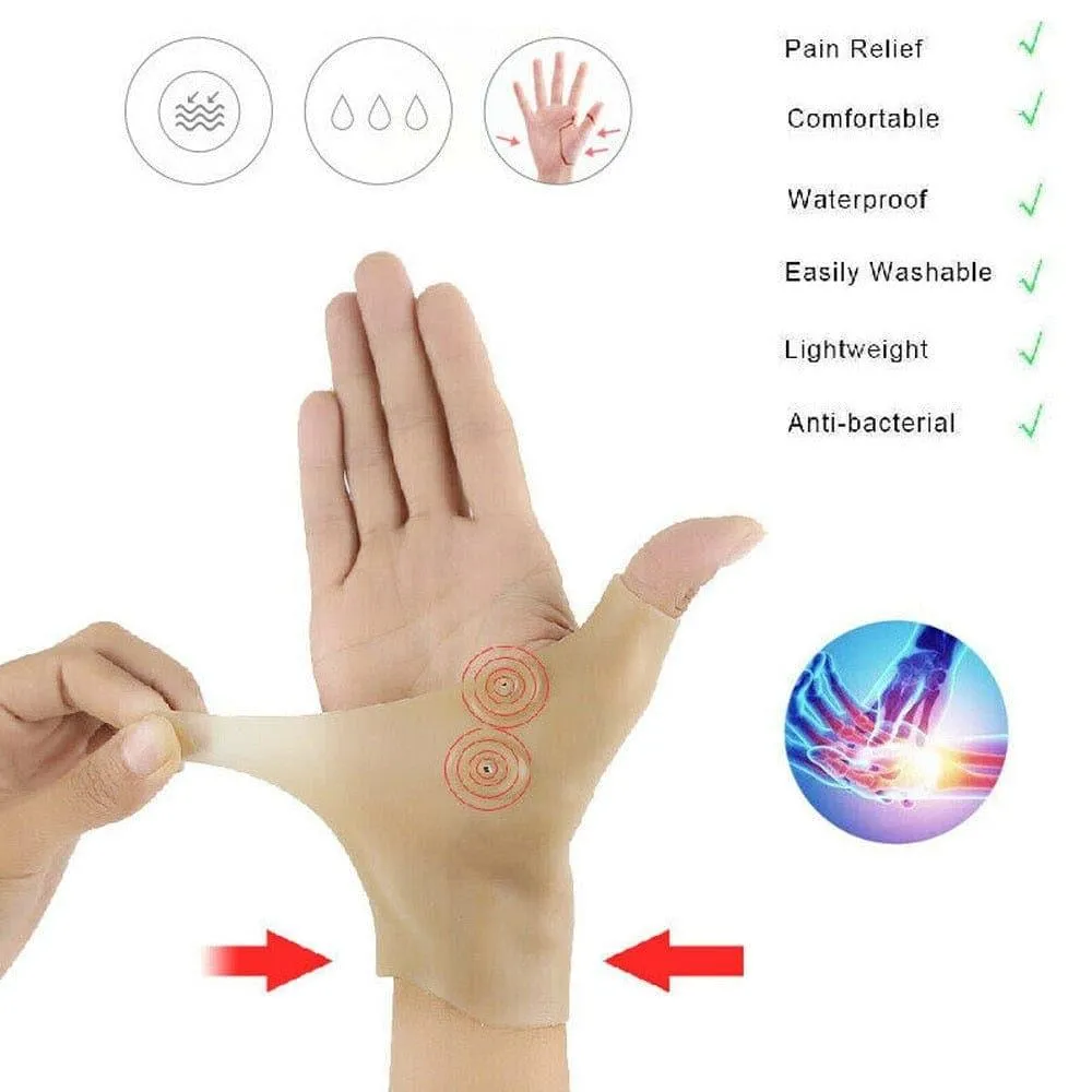 1Pc Magnetic Therapy Wrist Hand Thumb Support Glove