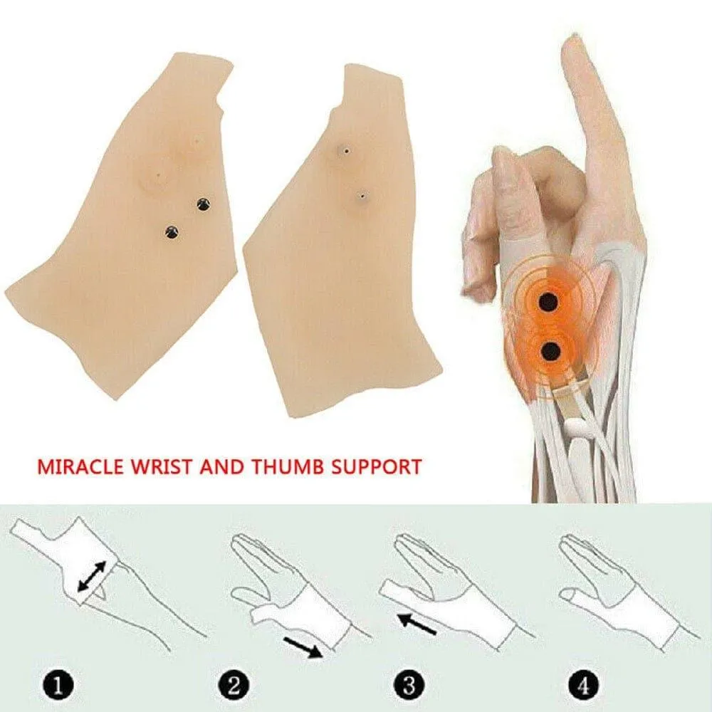 1Pc Magnetic Therapy Wrist Hand Thumb Support Glove