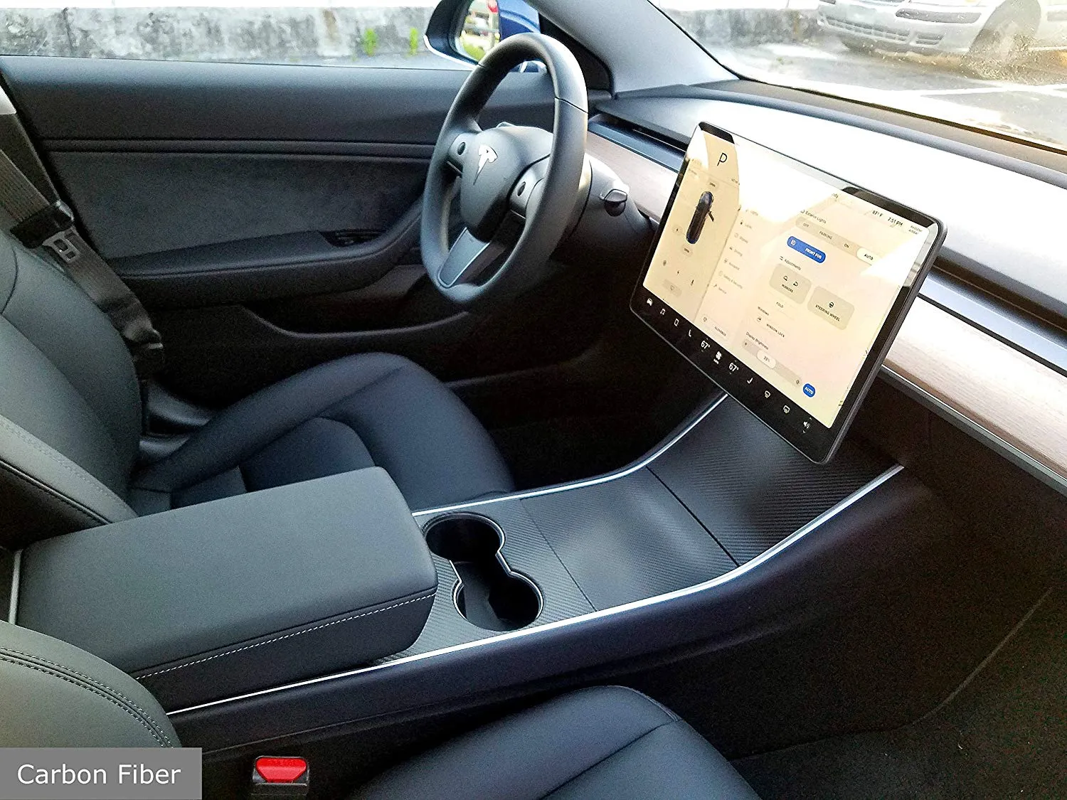 2017-2020 Tesla Model 3 & Y Center Console Wrap