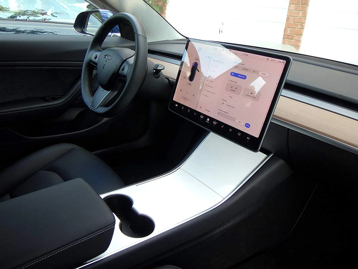 2017-2020 Tesla Model 3 & Y Center Console Wrap