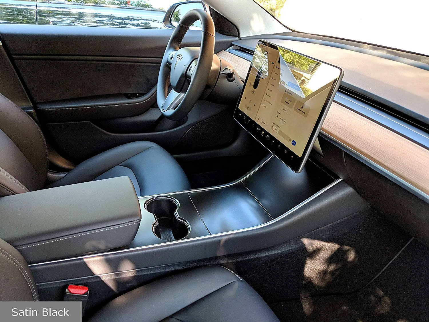 2017-2020 Tesla Model 3 & Y Center Console Wrap