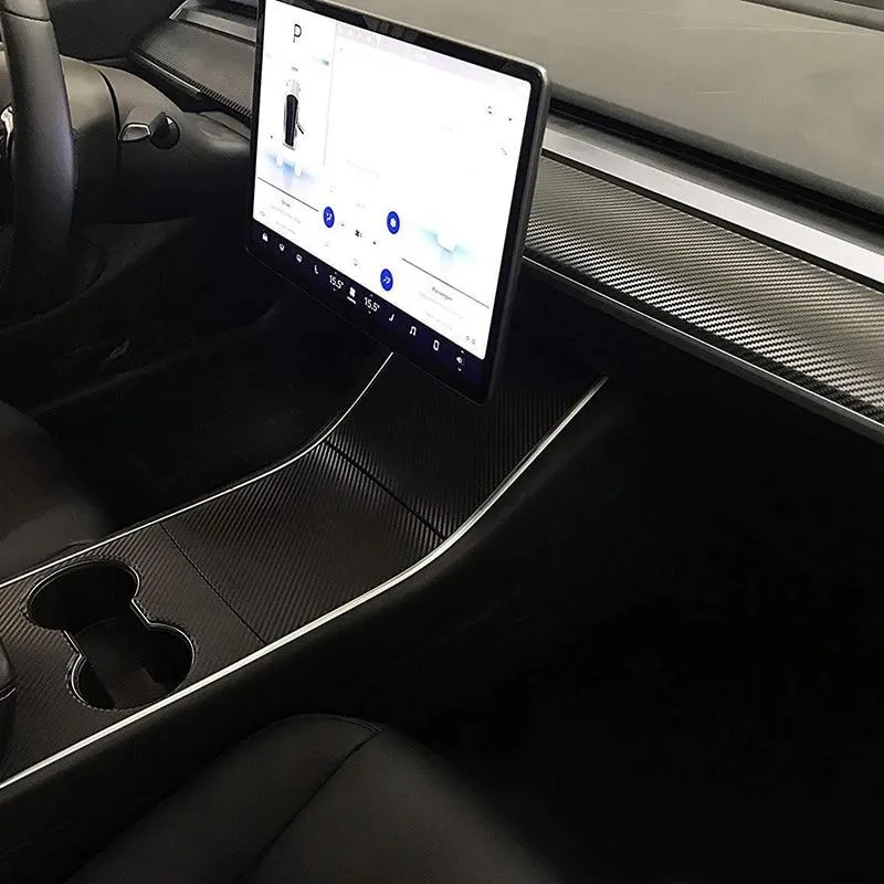 2017-2020 Tesla Model 3 & Y Center Console Wrap