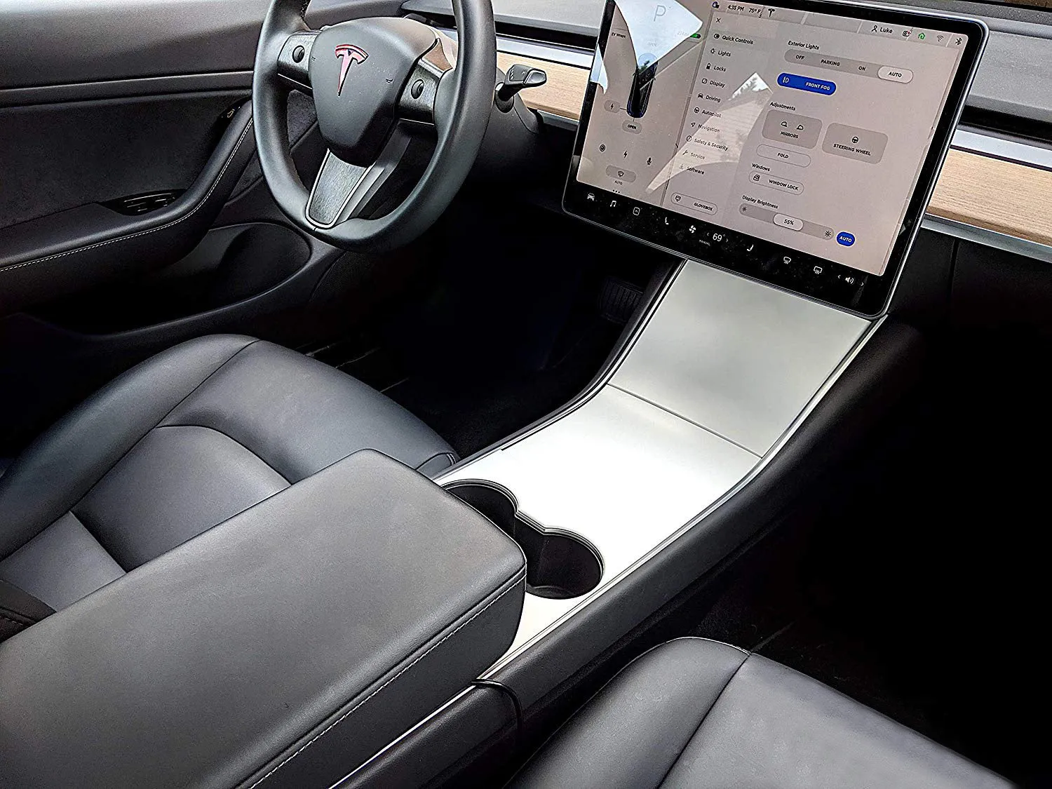 2017-2020 Tesla Model 3 & Y Center Console Wrap