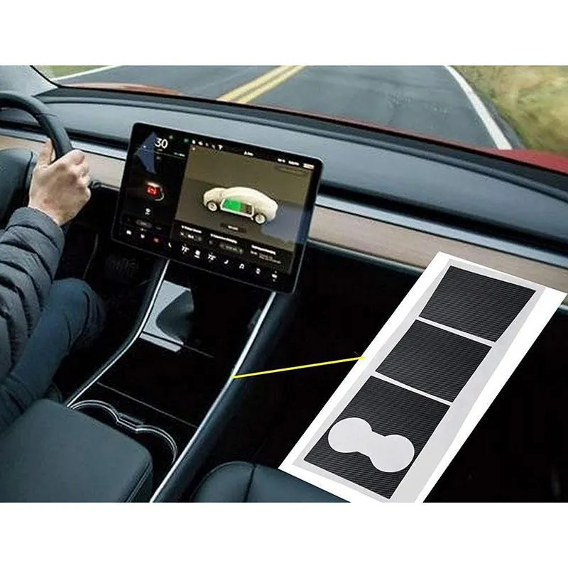 2017-2020 Tesla Model 3 & Y Center Console Wrap