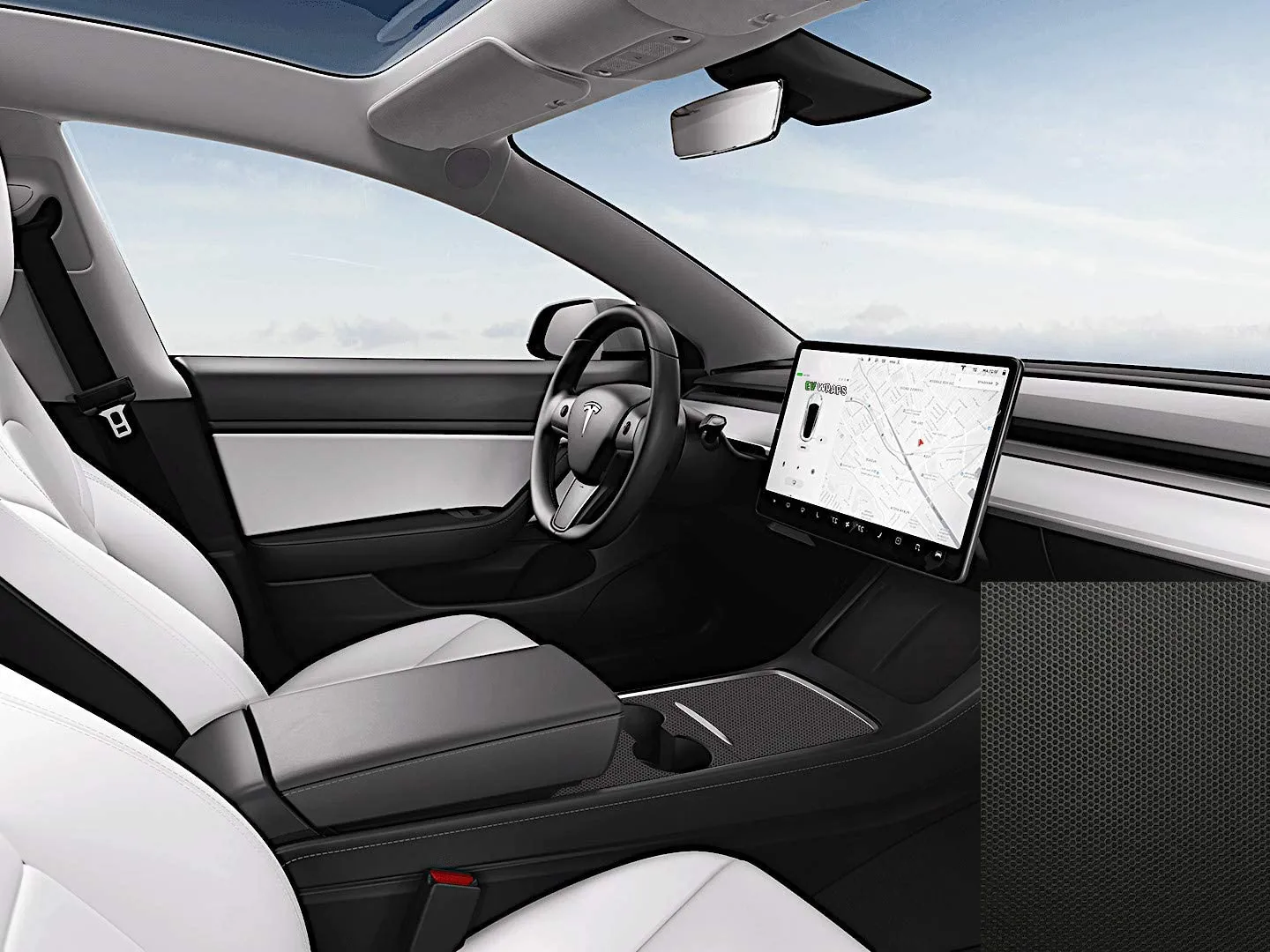 2021-2022 Tesla Model 3 & Y Center Console Wrap
