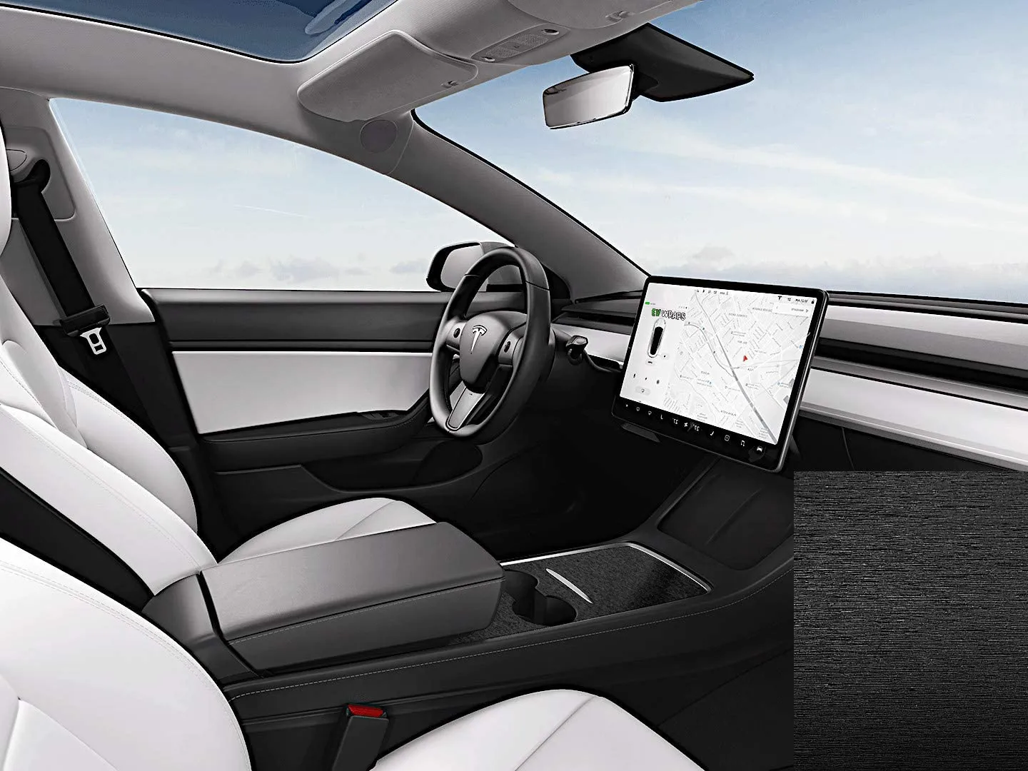 2021-2022 Tesla Model 3 & Y Center Console Wrap