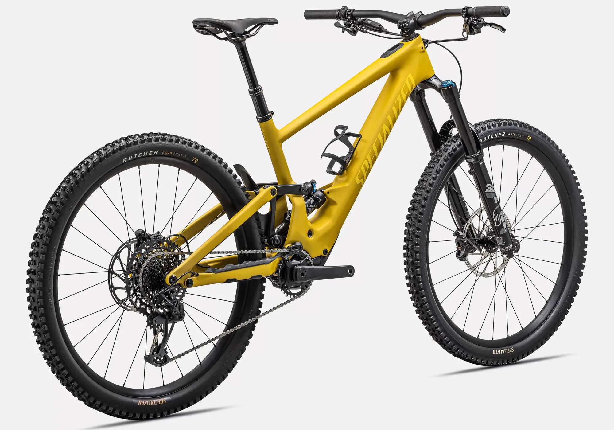 2024 Specialized Turbo Kenevo SL 2 Comp Unisex Electric Mountain Bike, Satin Metallic Sulphur