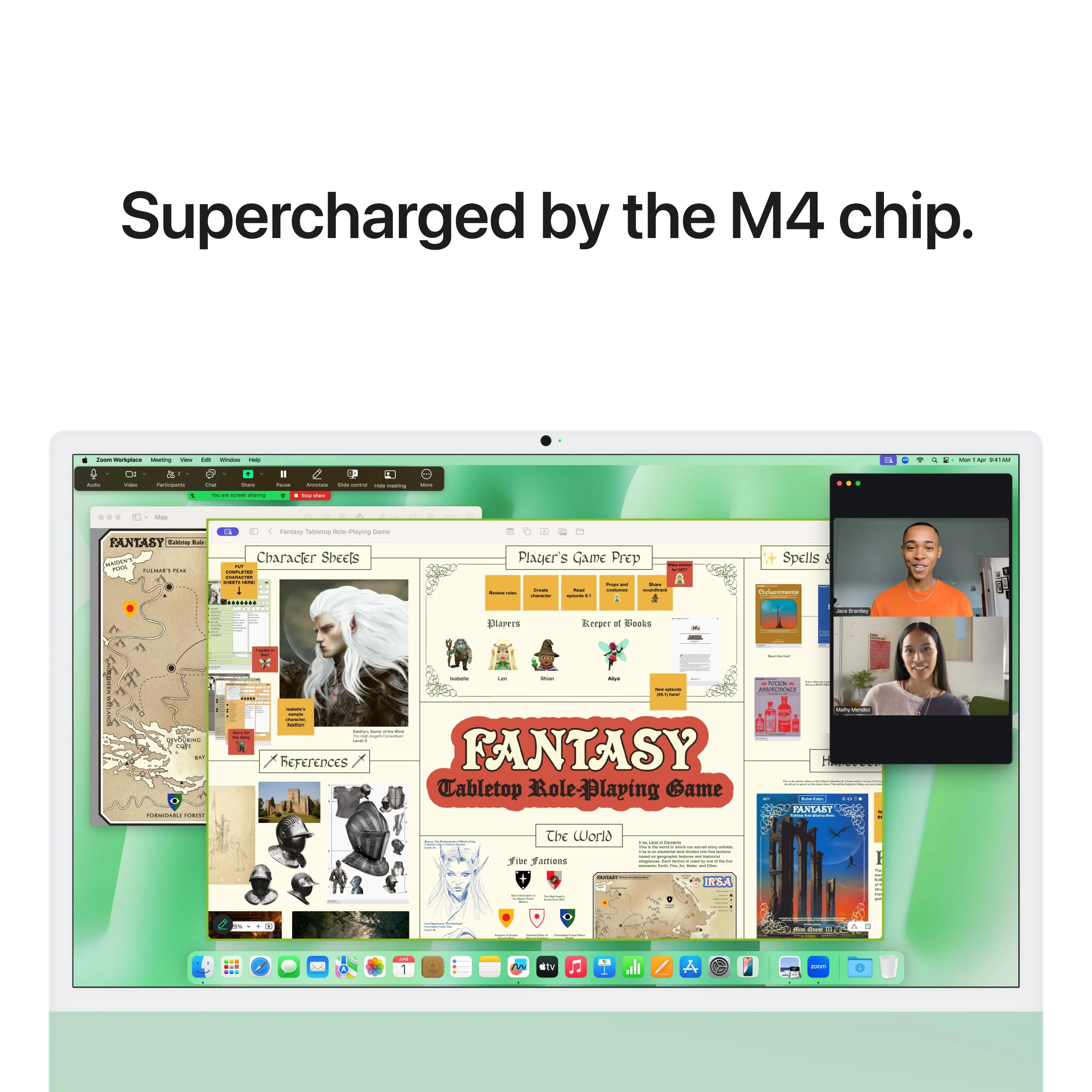 24-inch iMac with Retina 4.5K display: Apple M4 chip with 10-core CPU and 10-core GPU, 256GB SSD - Green
