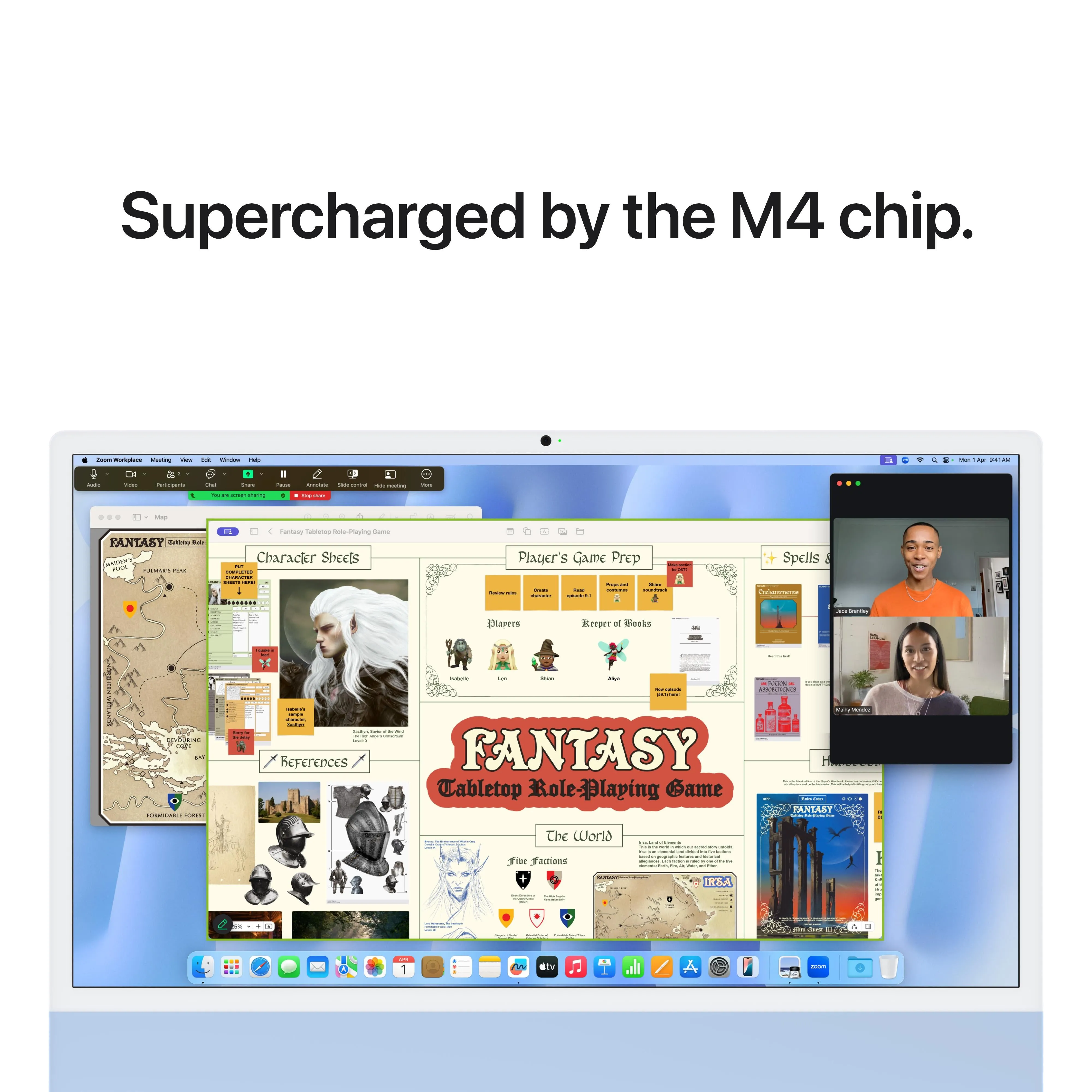 24-inch iMac with Retina 4.5K display: Apple M4 chip with 8-core CPU and 8-core GPU, 256GB SSD - Blue