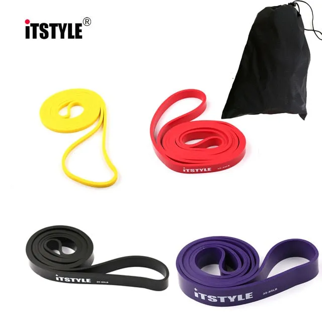 41" Resistance Bands 208cm Fitness Rubber Pull Up Crossfit Power latex Expander Hanging Yoga Loop Band