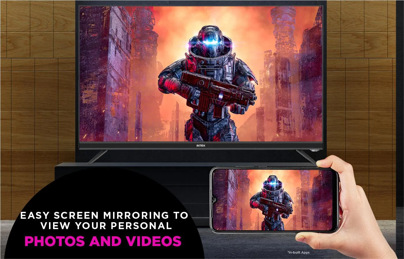 80cm (32") HD Smart Android 9.0 LED TV (LED-SHF3265)