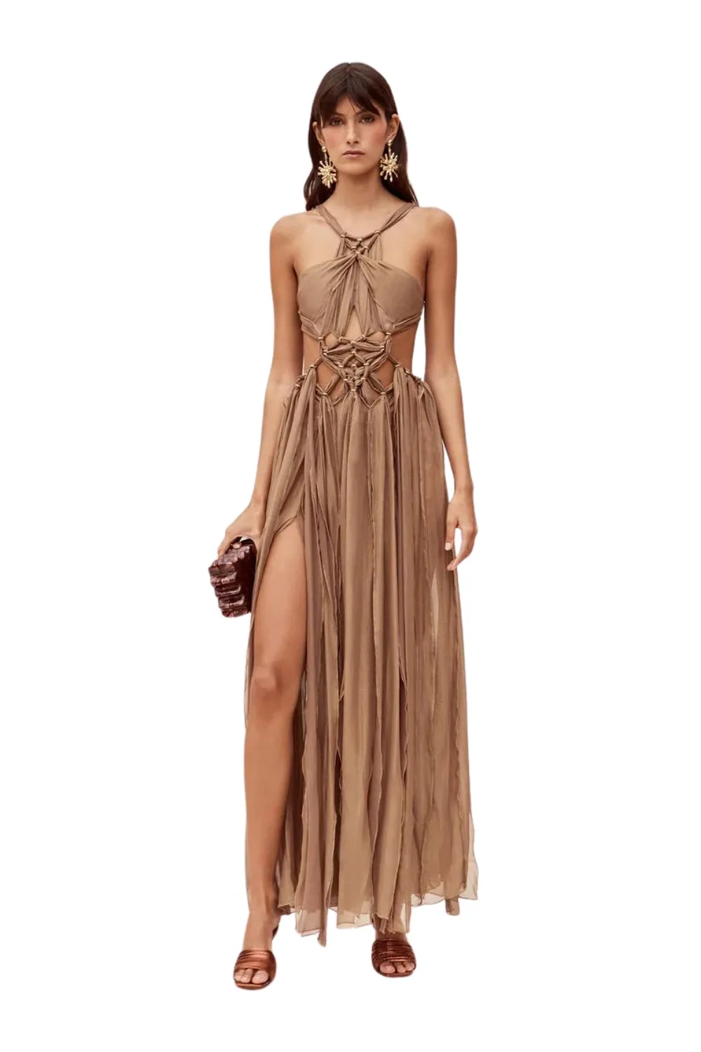 ALEXA SLEEVELESS GOWN
