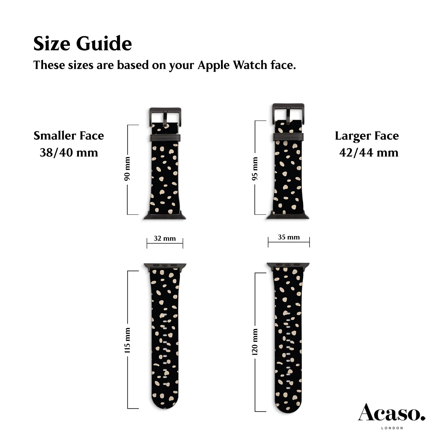 Alina Polkadots Apple Watch Strap
