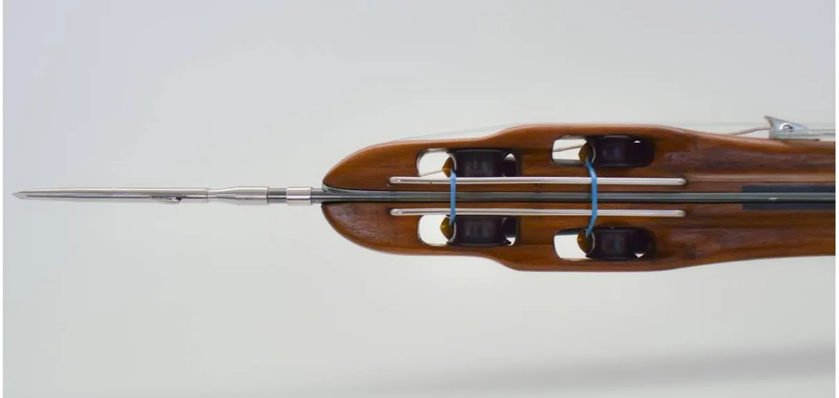 Andre Double Roller 160cm Blue Water Speargun