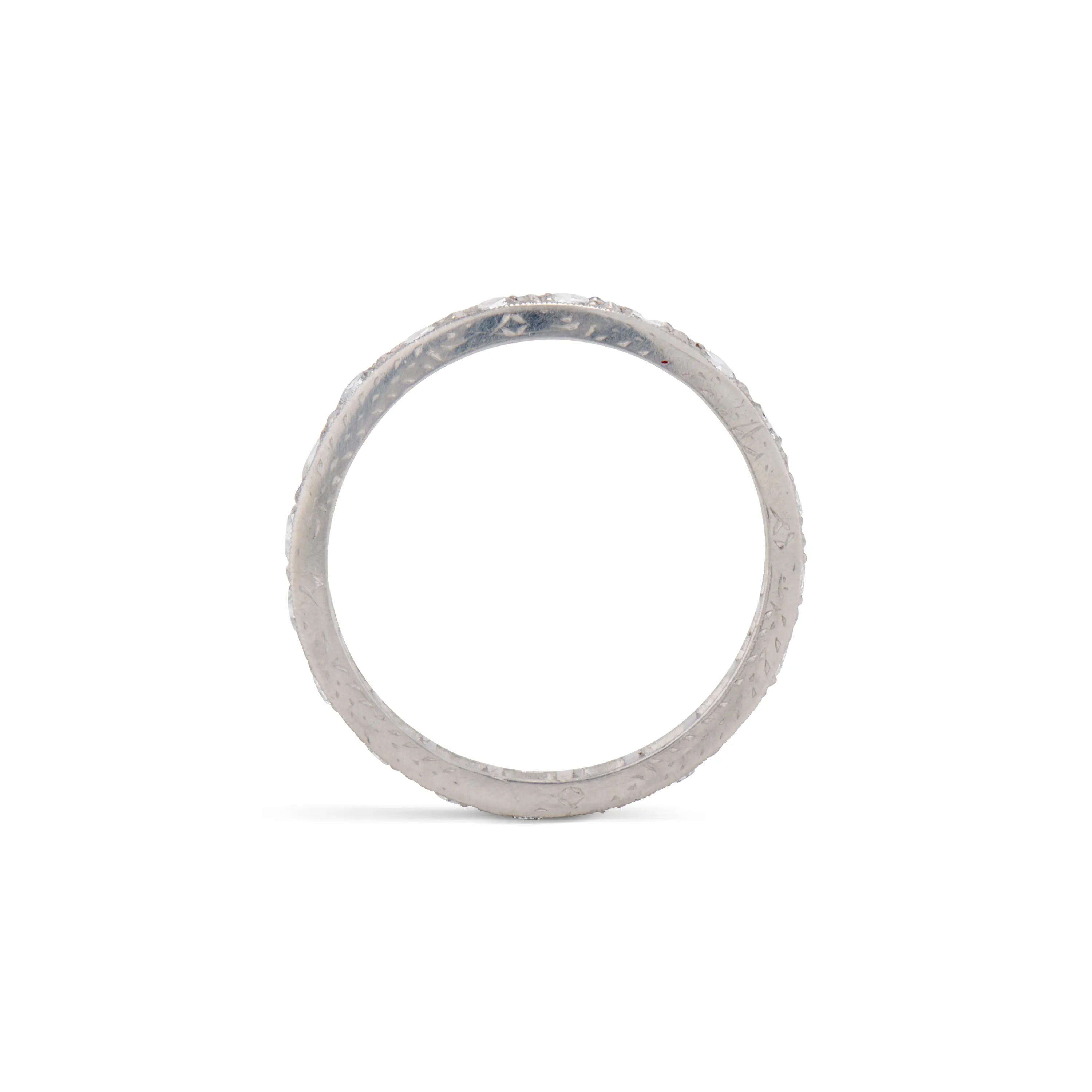 Art Deco Diamond Eternity Band