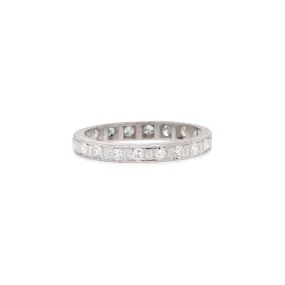 Art Deco Diamond Eternity Band