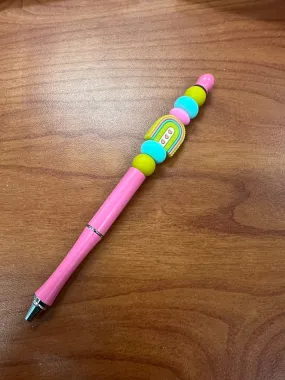 Beaded pen