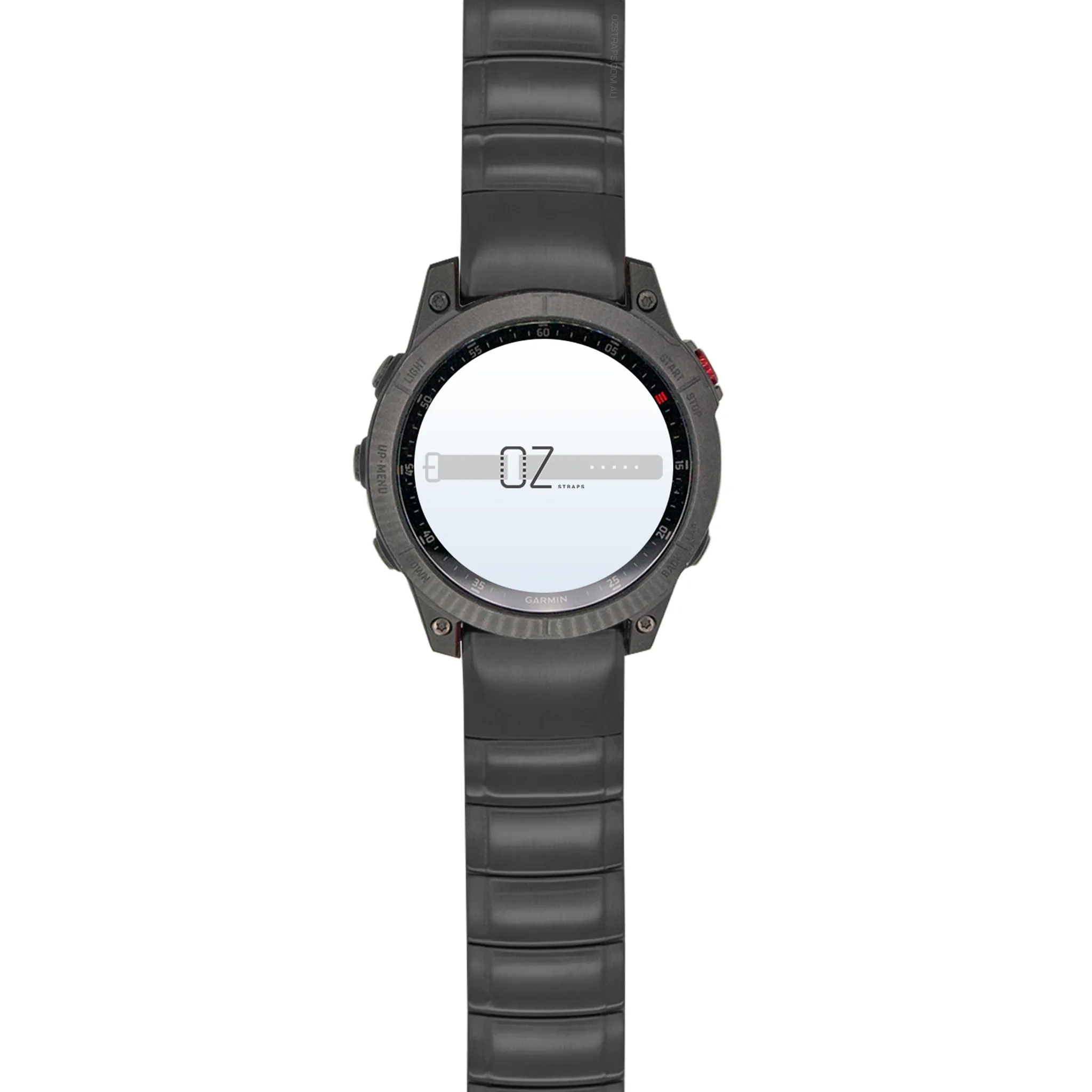 Black Ceramic Stainless Steel Garmin Fenix 6S / 7S / 8 (43MM) Band
