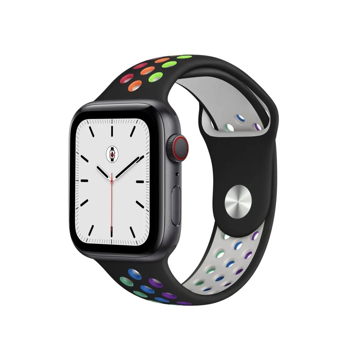 Black/Multi-colour Sport Fit Band