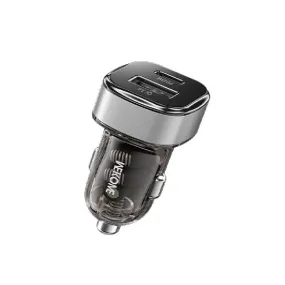 C45 Car Charger Adapter Fast Charging 43W USB A USB C Port Car