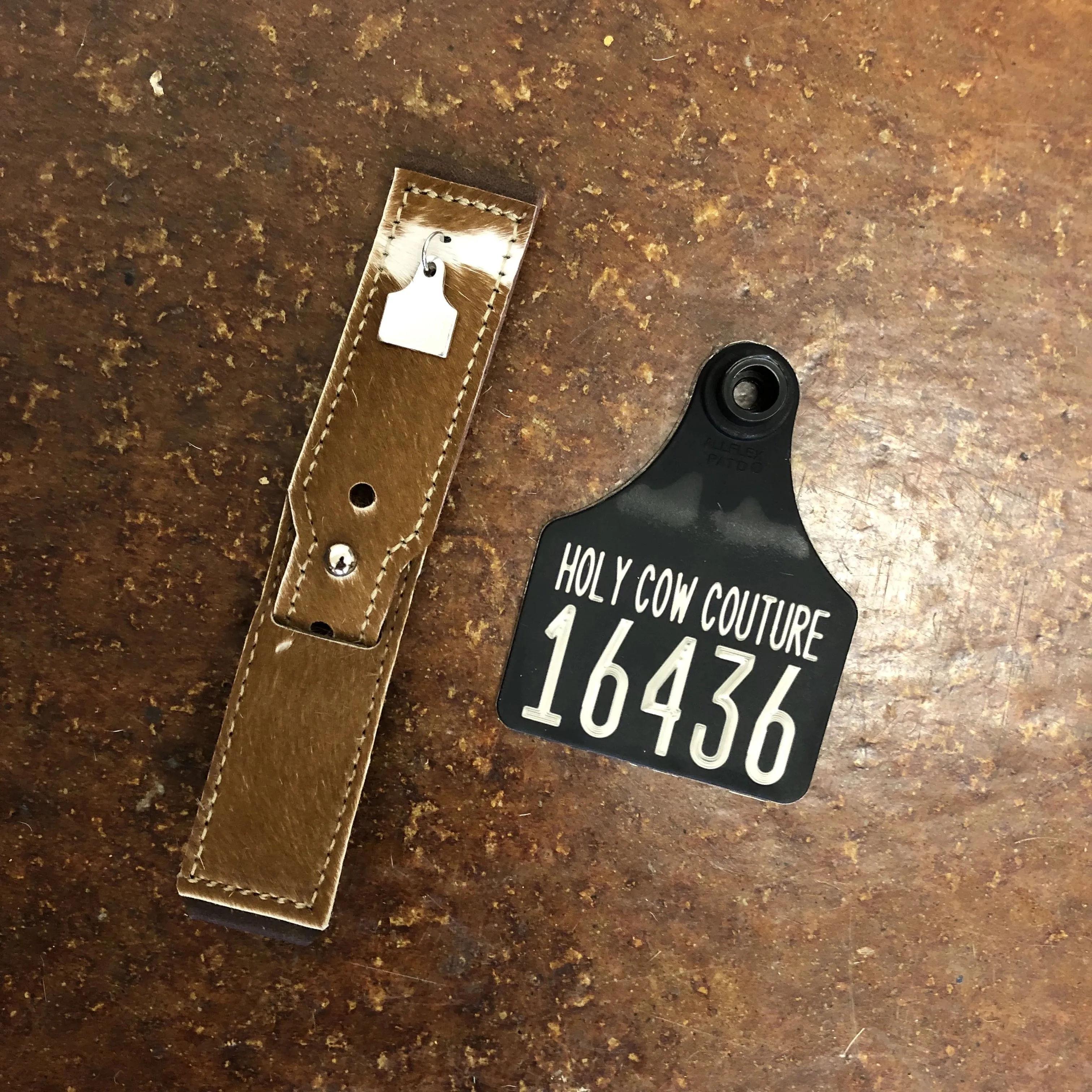 Calf Cowhide Apple Watch Band - Small #16436