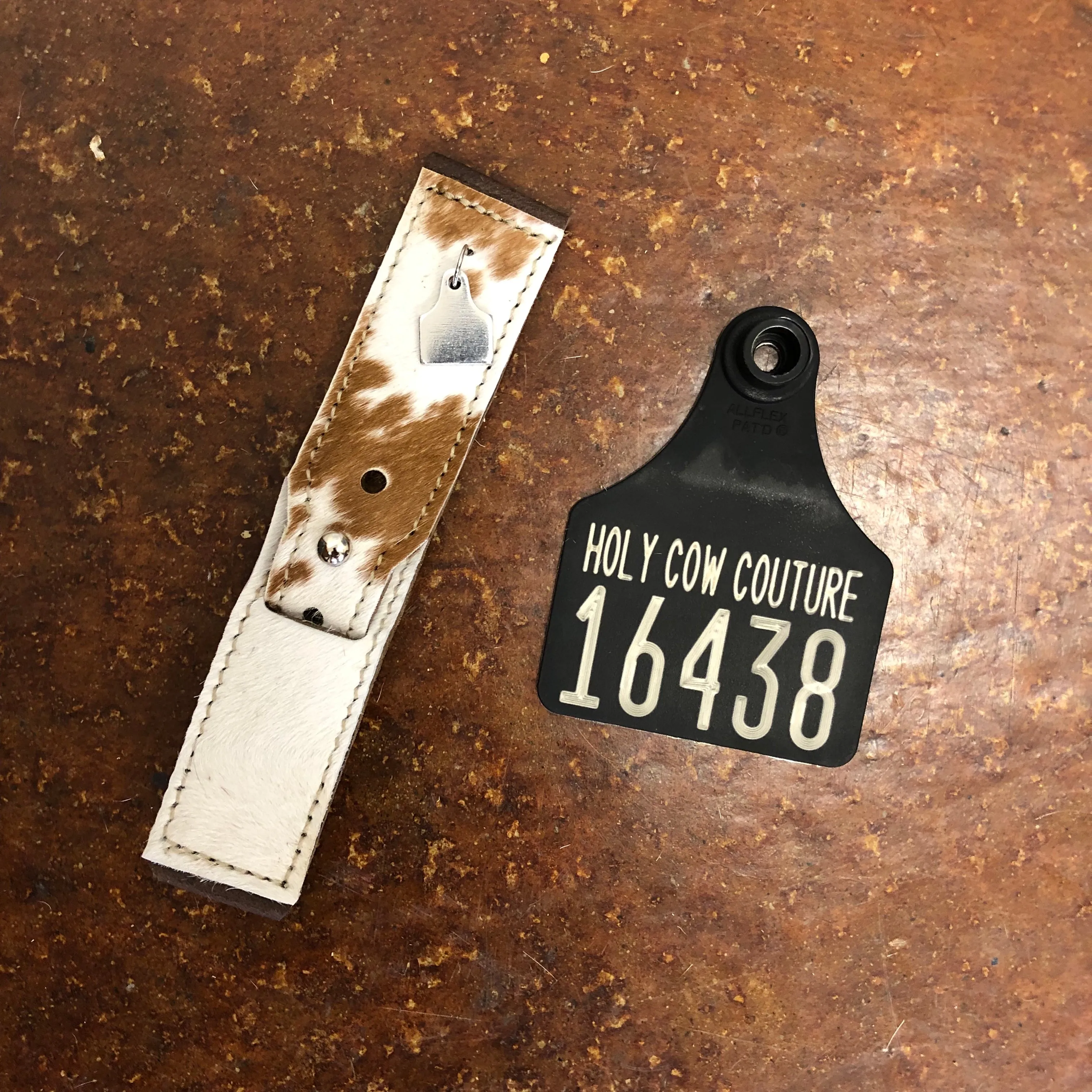 Calf Cowhide Apple Watch Band - Small #16438