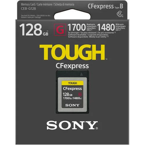 Canon EOS R5 Mirrorless Camera with Sony 128GB CFexpress B TOUGH Memory