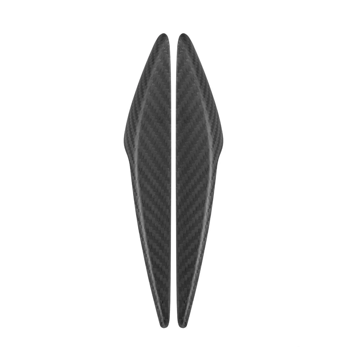 Carbon Fiber Side Markers Turn Signal Overlays for Tesla Model 3, S, and X
