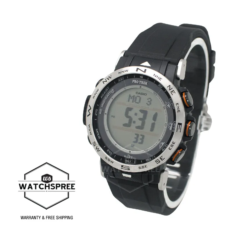 Casio Pro Trek PRW-30 Series Triple Sensor Tough Solar Watch - PRW30-1A | Durable Outdoor Timepiece with Altimeter, Barometer, and Compass