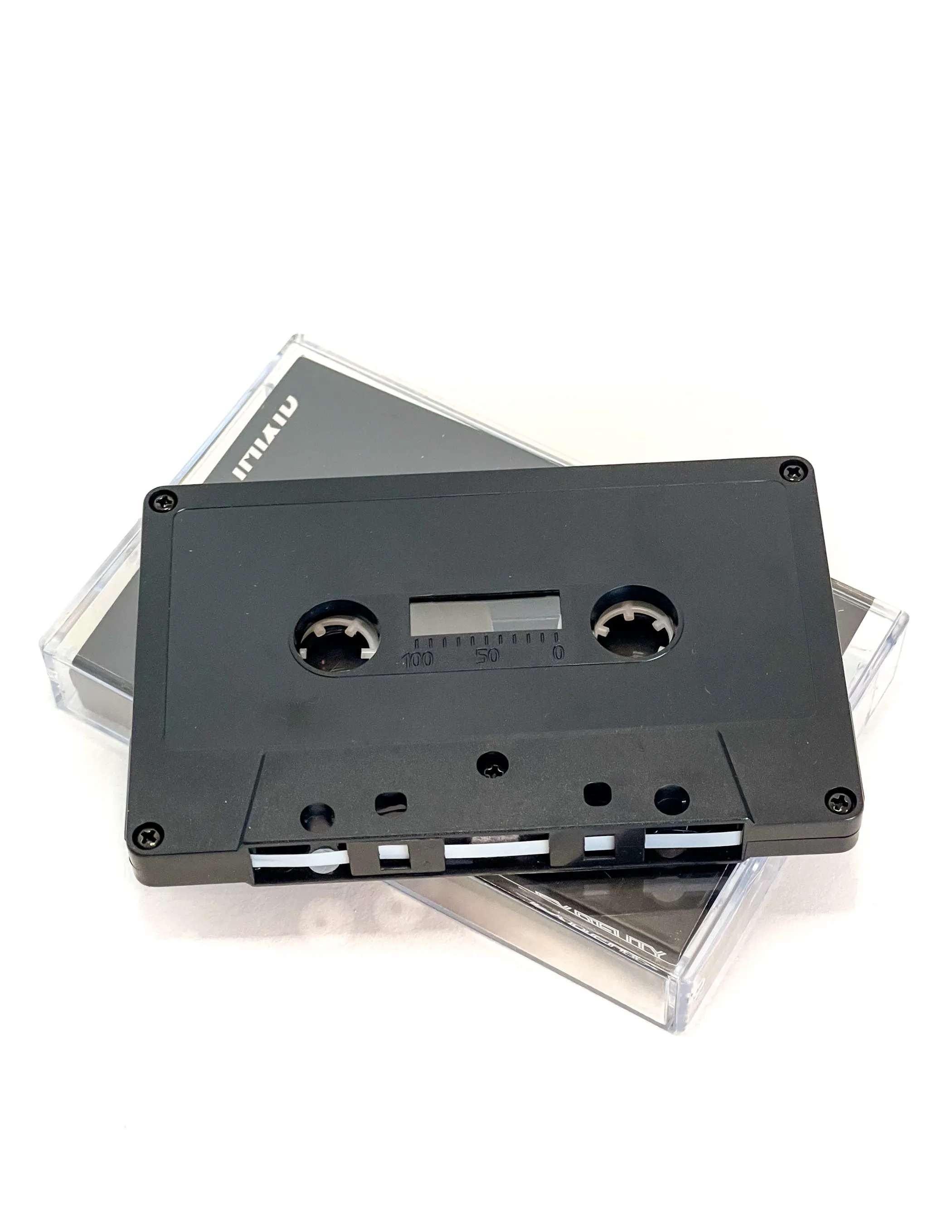 Cassette Tapes | Blank 30 Min 10-Pack | BLACK