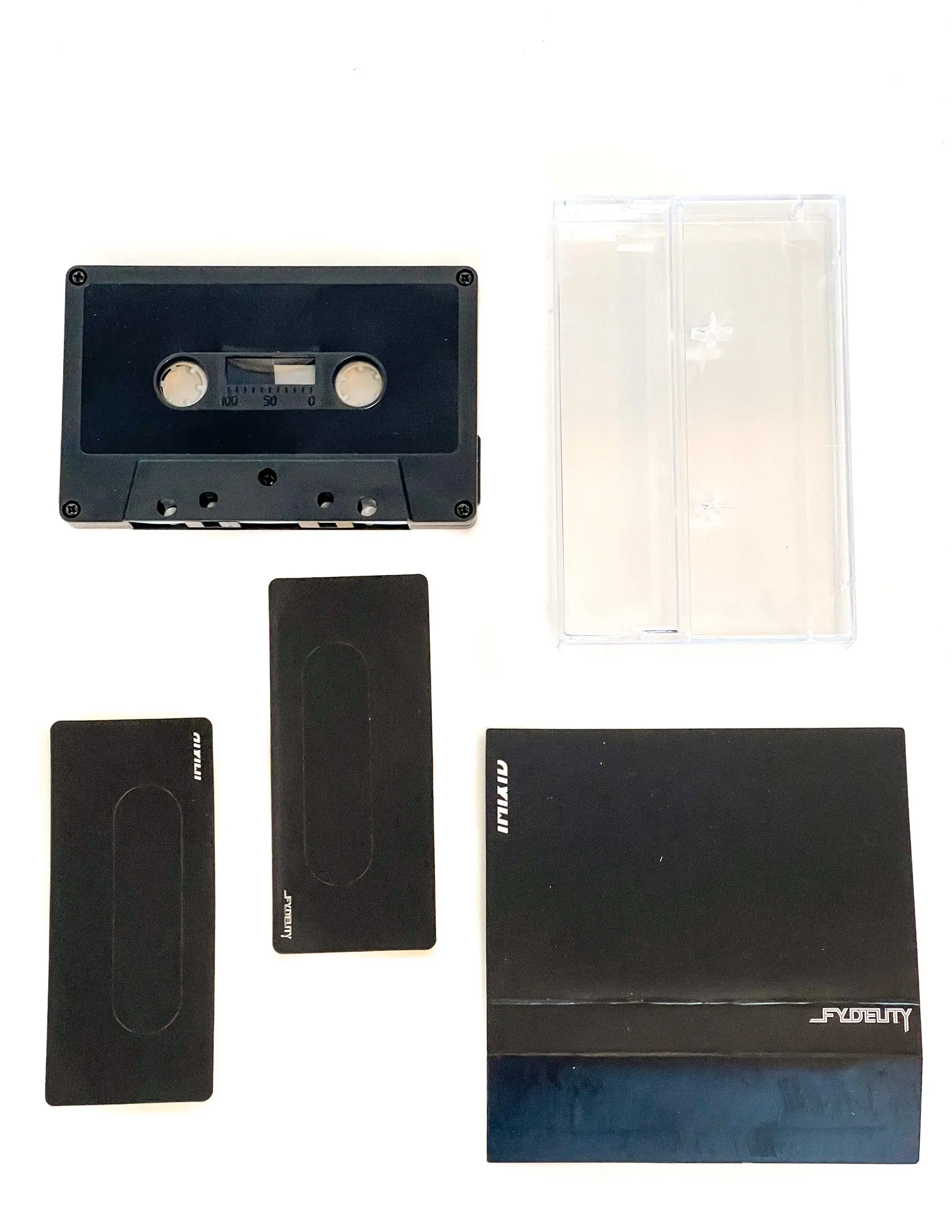 Cassette Tapes | Blank 30 Min 10-Pack | BLACK