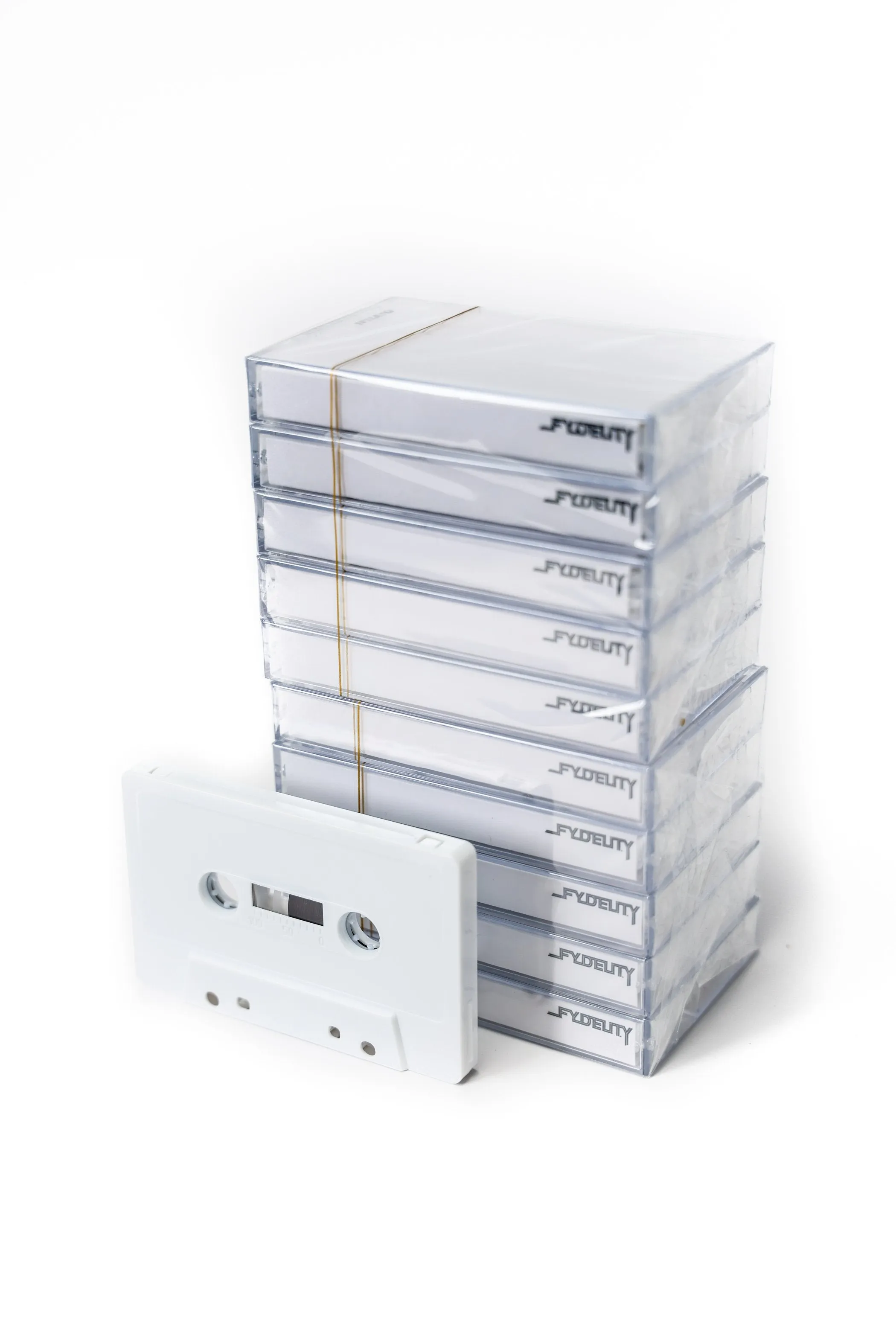 Cassette Tapes | Blank 30 Min 10-Pack | WHITE