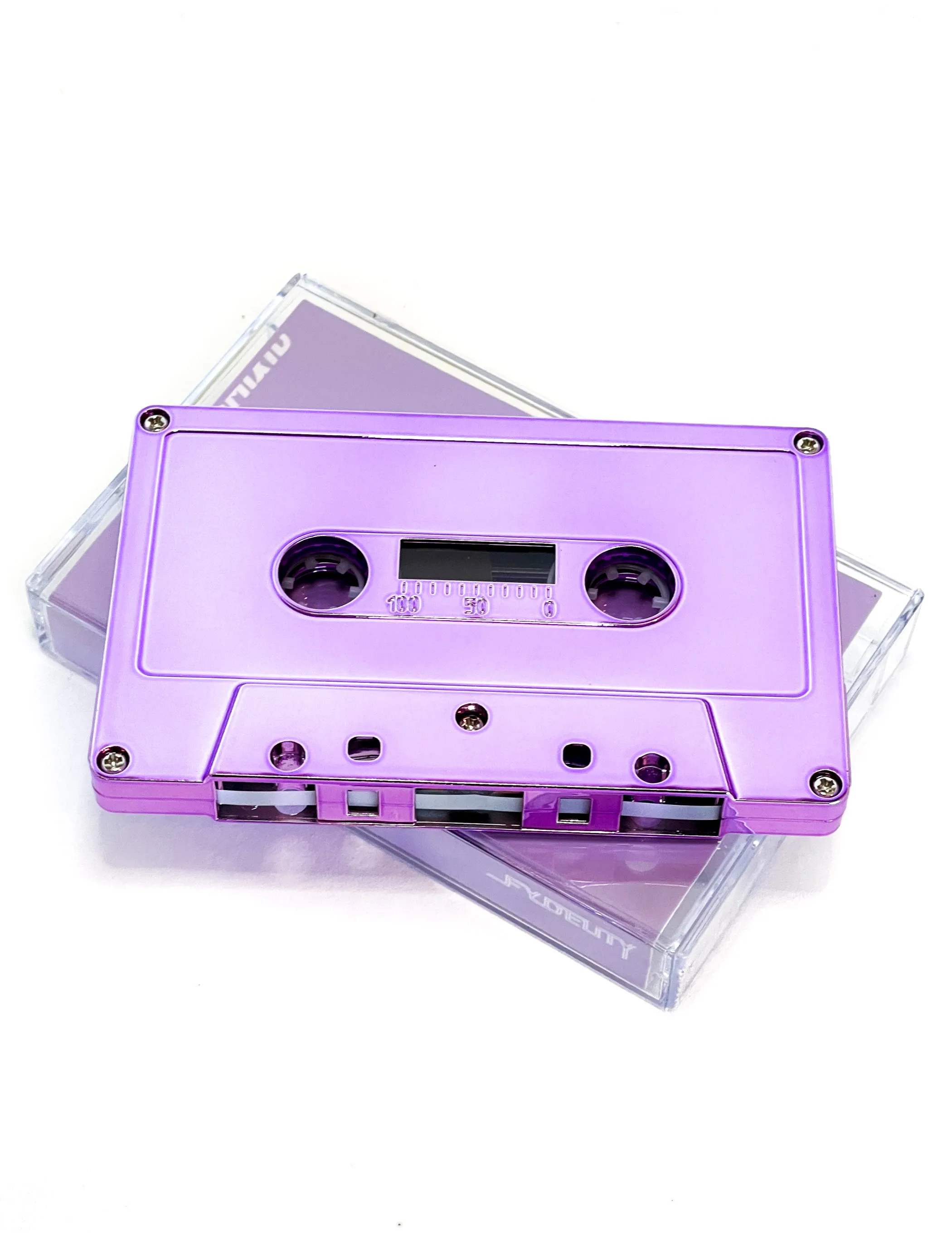 Cassette Tapes | Blank 60 Min 10-Pack | Lavender Chrome