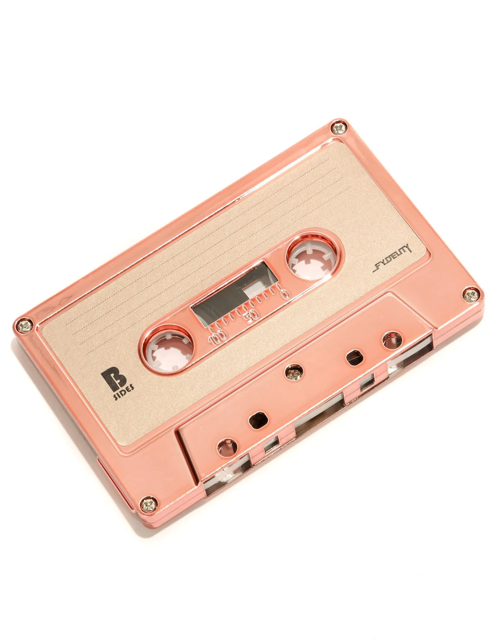 Cassette Tapes | Blank 60 Min 10-Pack | Rose Gold CHROME