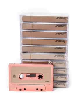 Cassette Tapes | Blank 60 Min 10-Pack | Rose Gold CHROME