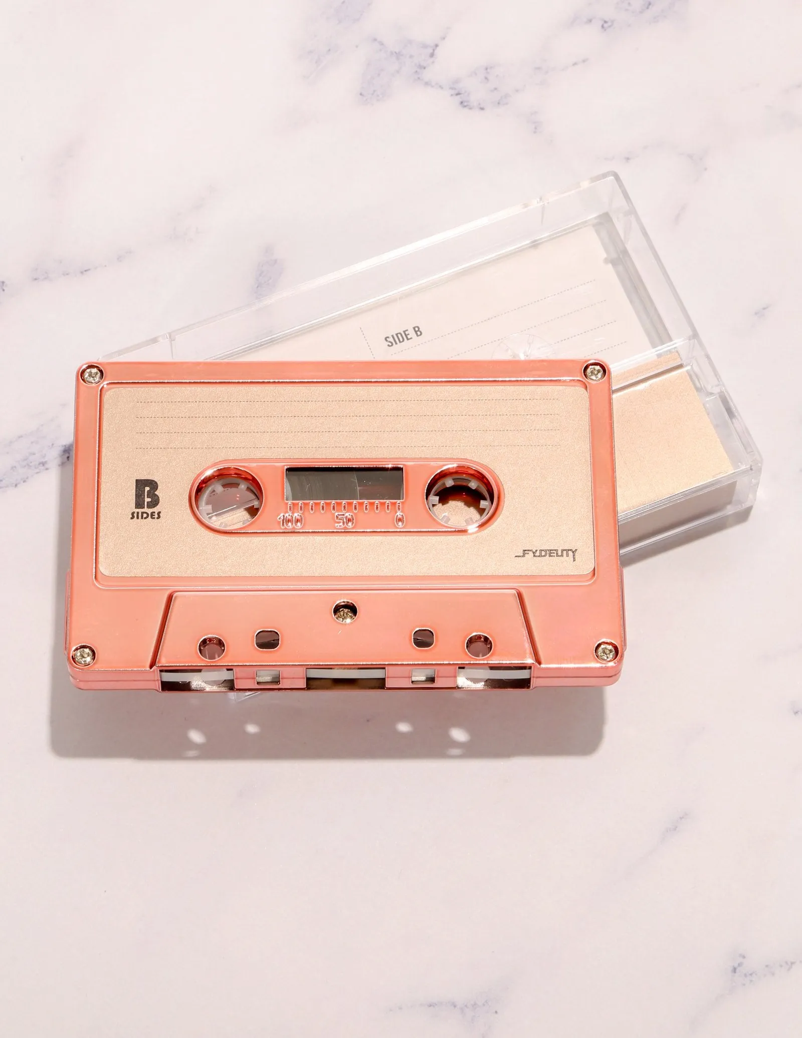 Cassette Tapes | Blank 60 Min 10-Pack | Rose Gold CHROME
