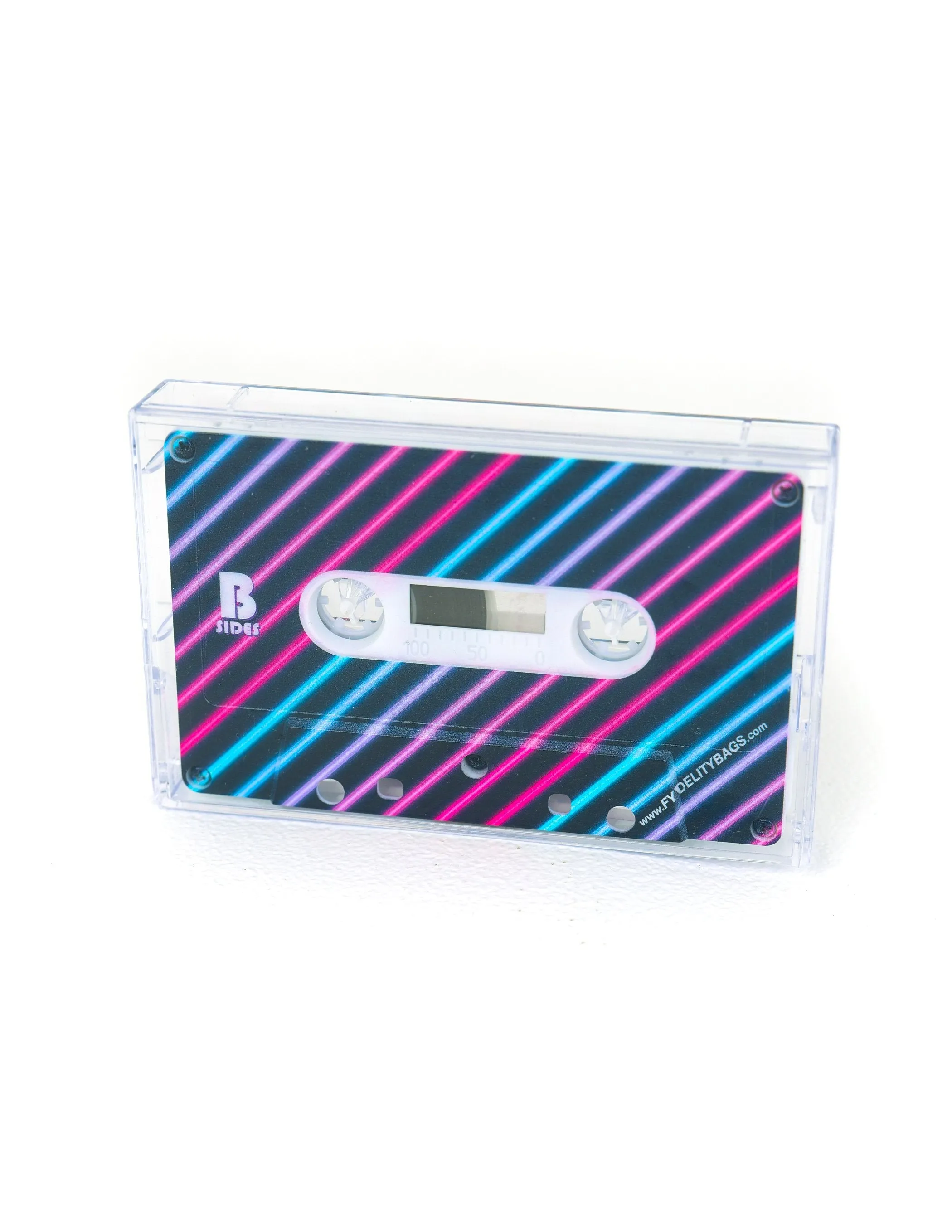 Cassette Tapes | Blank 60 Min 5-Pack | 80's Fruit Stripe