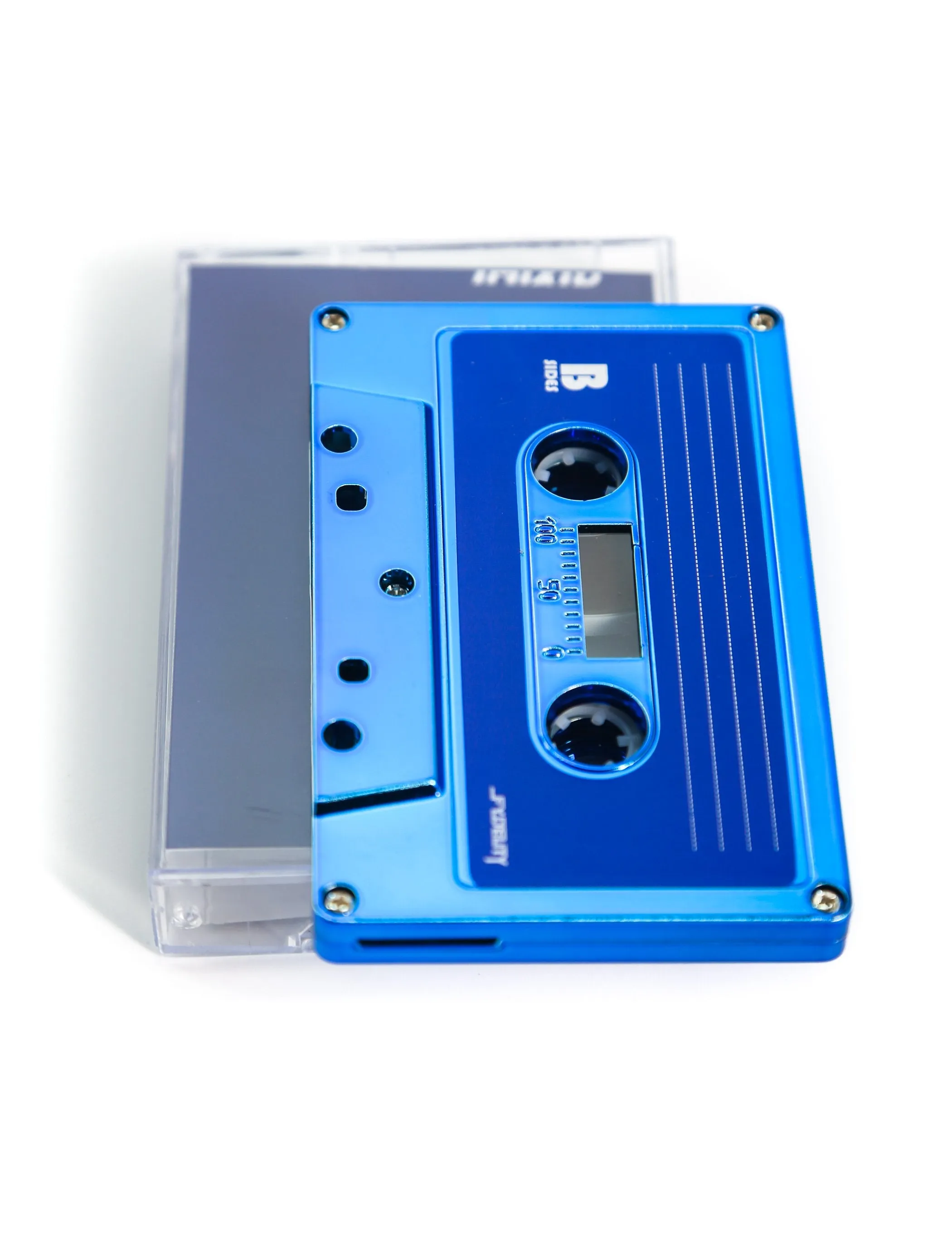 Cassette Tapes | Blank 60 Min 5-Pack | Blue Chrome