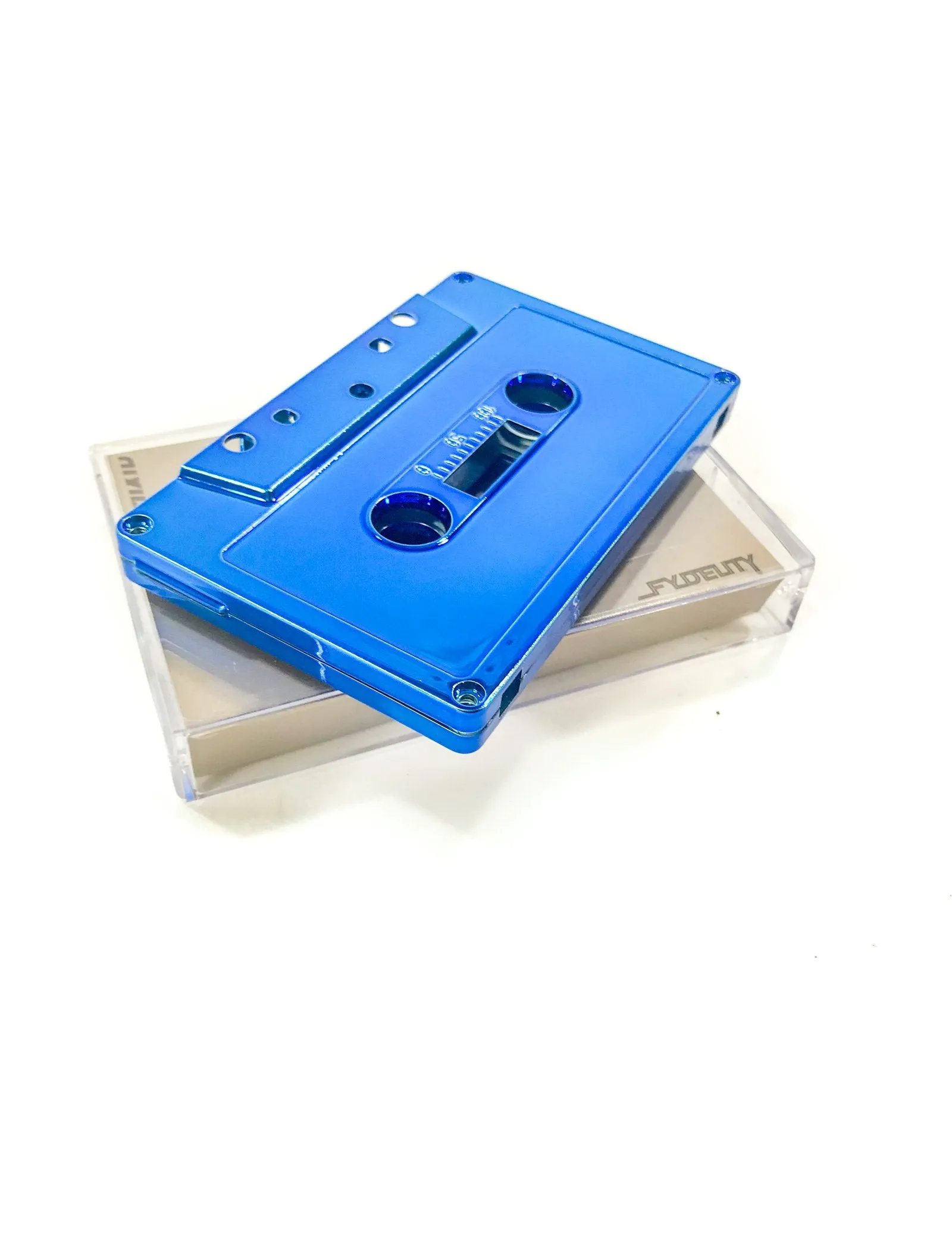 Cassette Tapes | Blank 60 Min 5-Pack | Blue Chrome