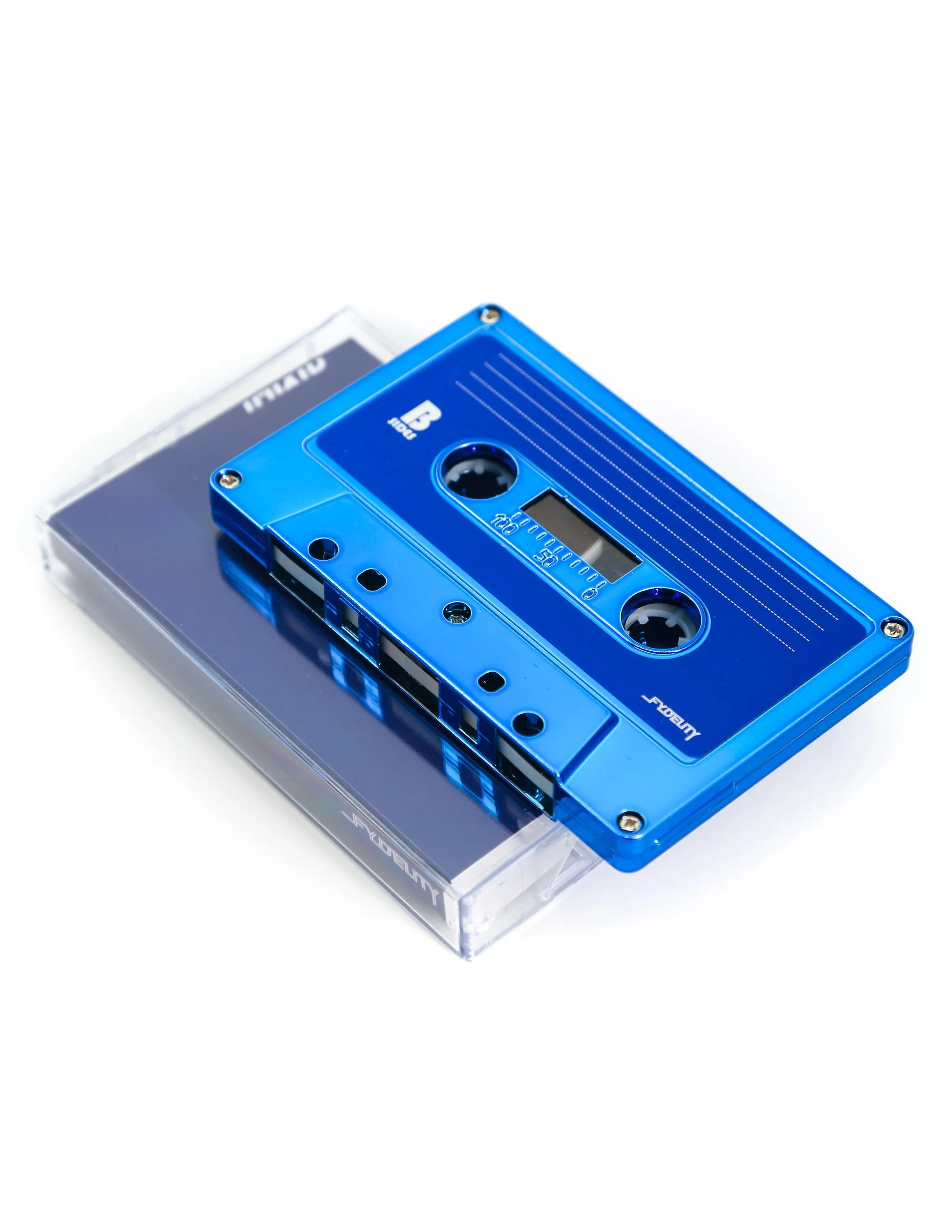 Cassette Tapes | Blank 60 Min 5-Pack | Blue Chrome