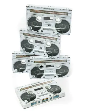 Cassette Tapes | Blank 60 Min 5-Pack | BOOMBOX