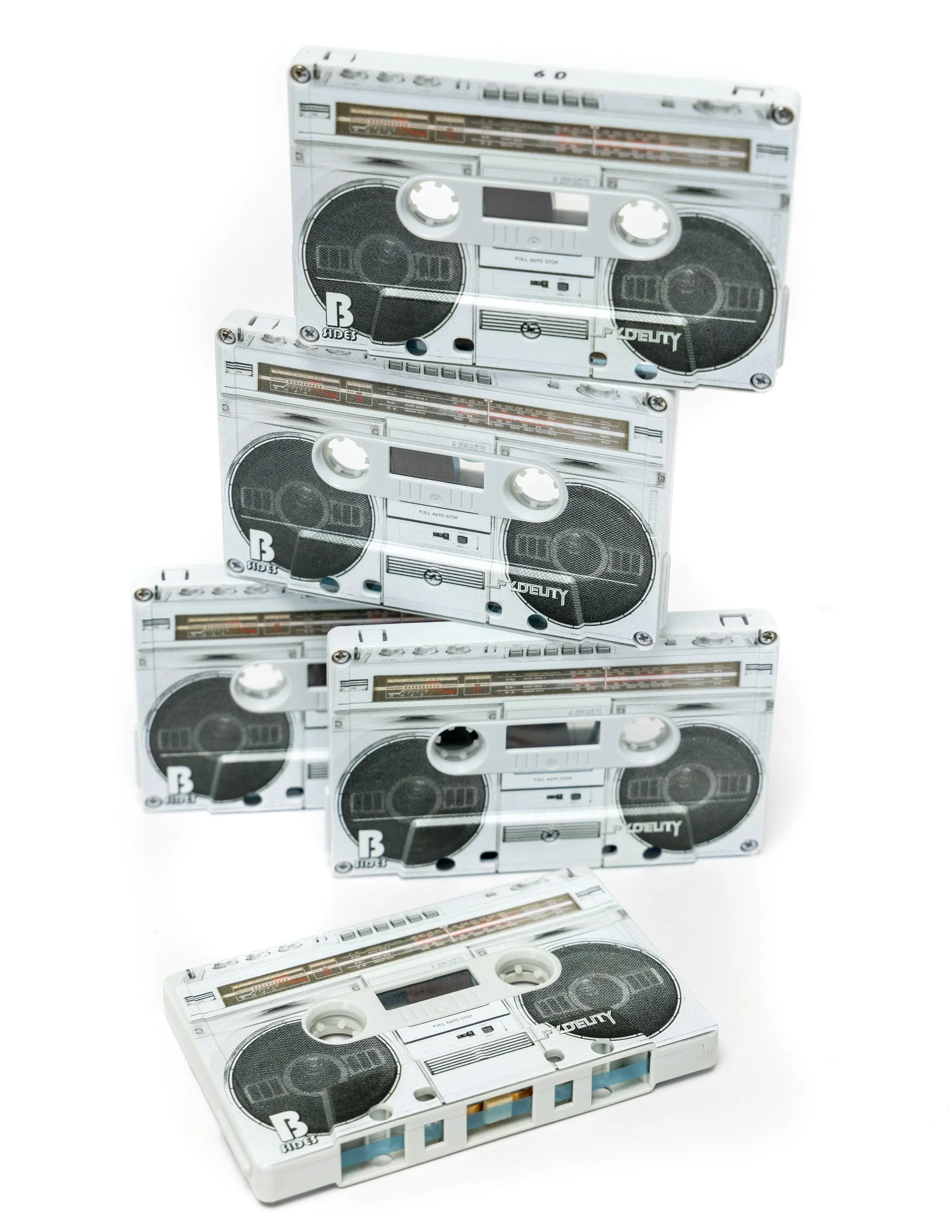Cassette Tapes | Blank 60 Min 5-Pack | BOOMBOX