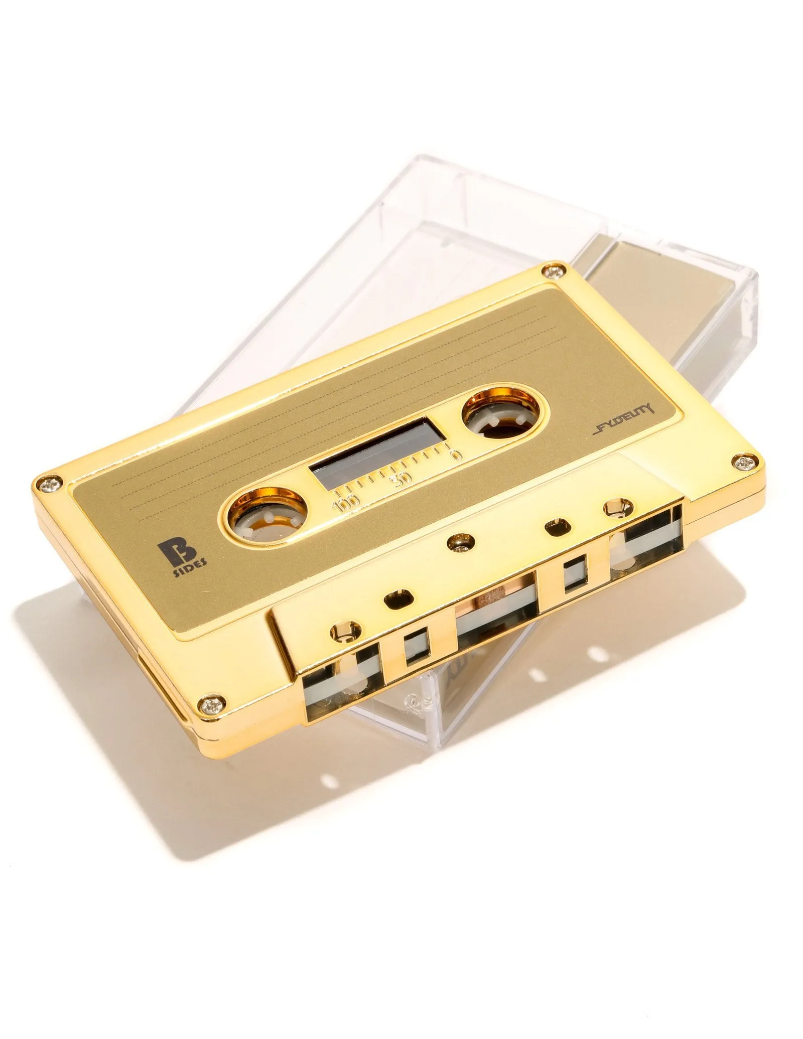 Cassette Tapes | Blank 60 Min 5-Pack | Gold CHROME