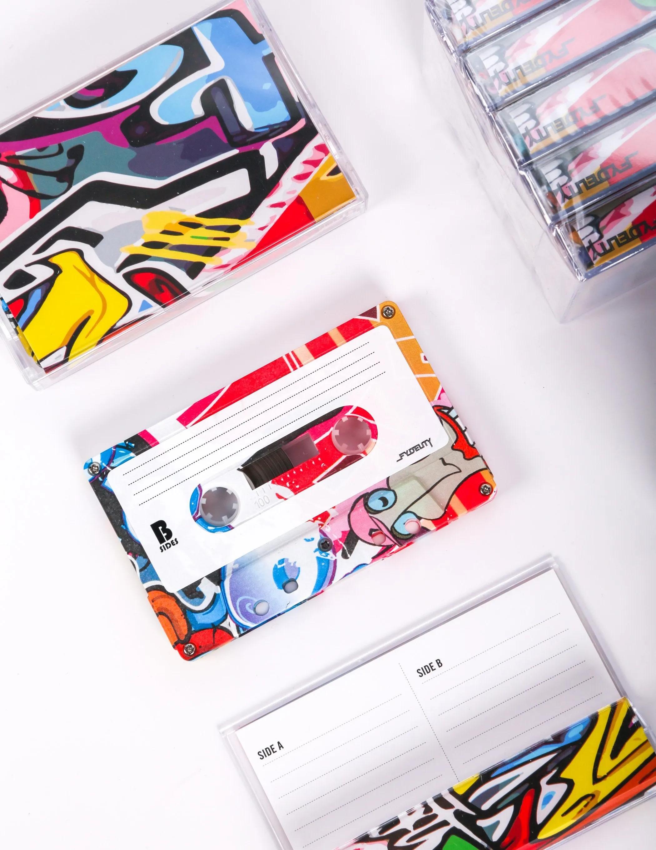 Cassette Tapes | Blank 60 Min 5-Pack | Graf
