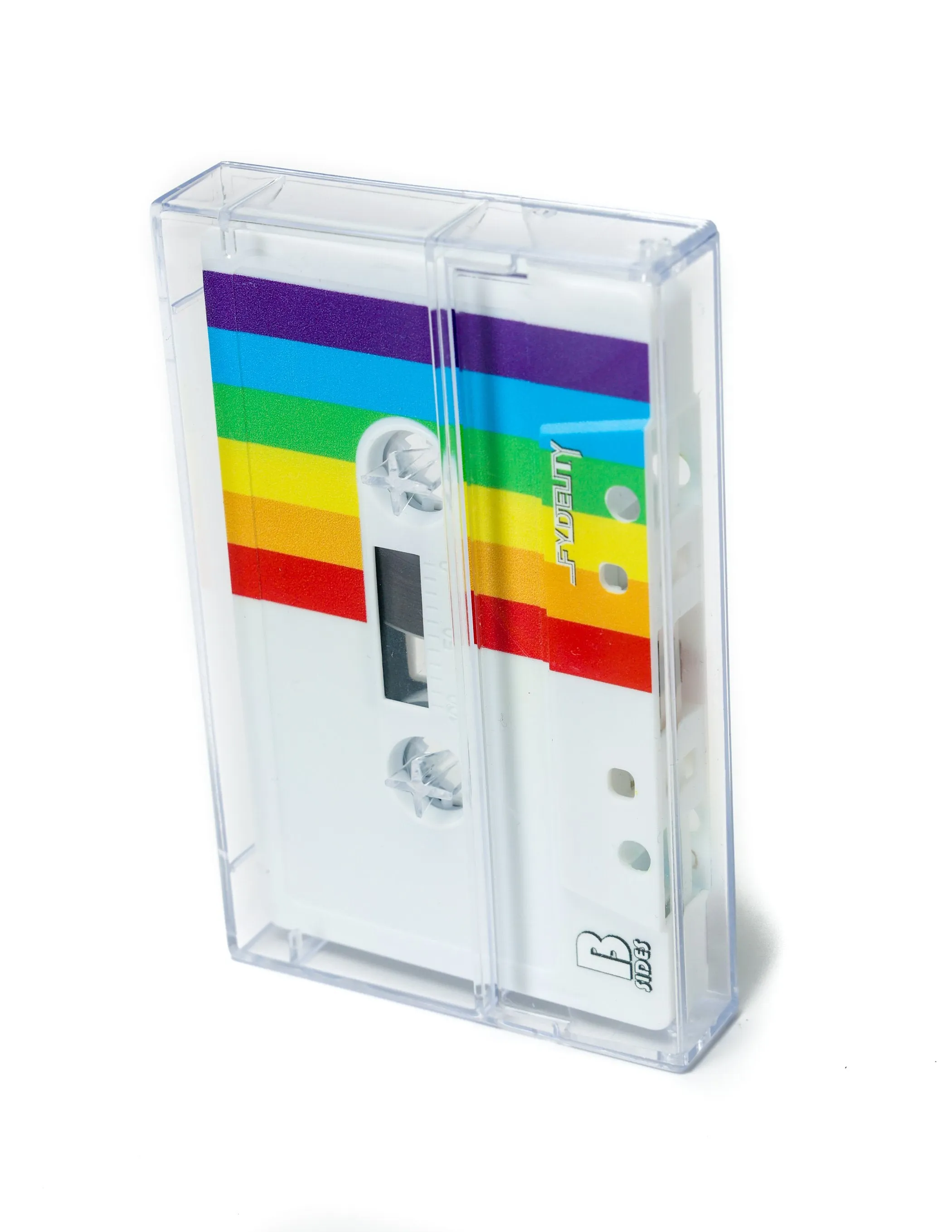 Cassette Tapes | Blank 60 Min 5-Pack | PRIDE Rainbow