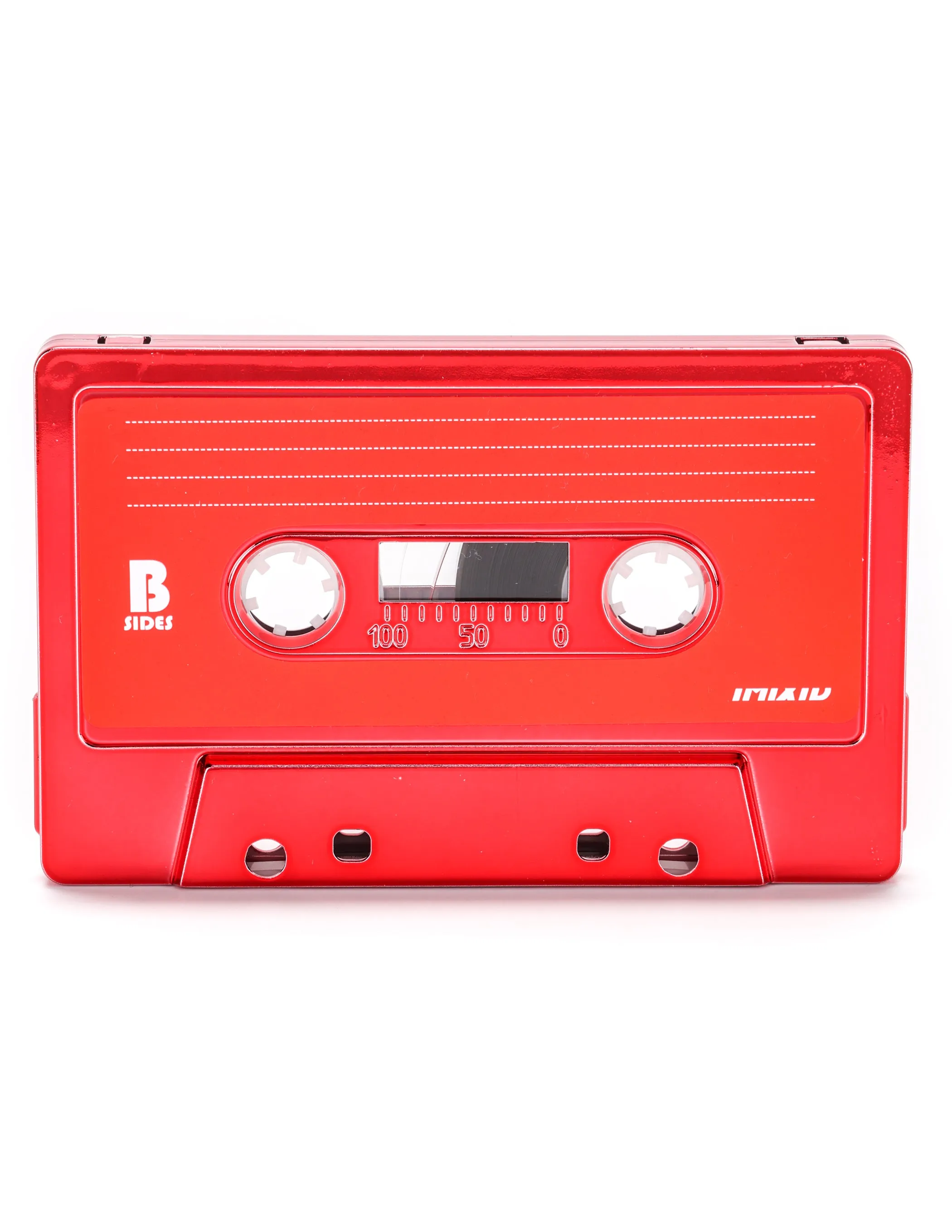 Cassette Tapes | Blank 60 Min 5-Pack | Red Chrome