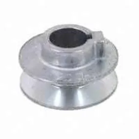 Cdco 450A-3/4 V-Groove Pulley, 3/4 in Bore, 4-1/2 in OD, 4-1/4 in Dia Pitch, 1/2 in W x 11/32 in Thick Belt, Zinc :EA: QUANTITY: 1